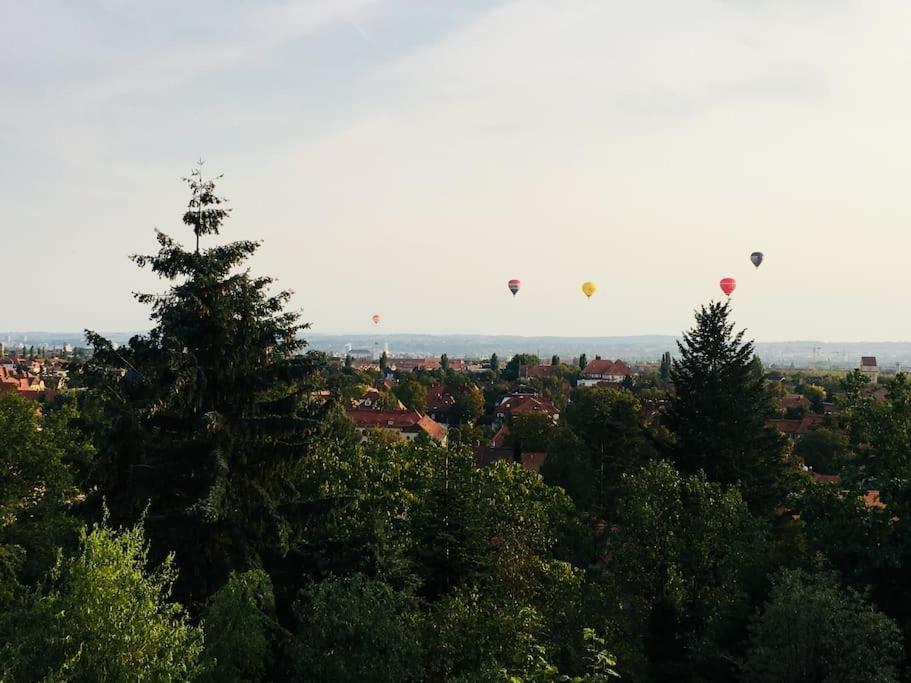 Blick Ueber Dresden - Terrasse - 3 Zimmer - Modern Renoviert Εξωτερικό φωτογραφία